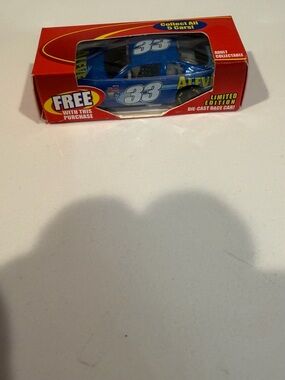 Aleve Racing Promo Car #33 Chevrolet Monte Carlo 1/64 Scale Diecast Car 2001